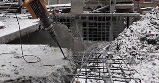 Демонтаж монолитного перекрытия в Тутаеве - Профессиональная разборка от 840 руб.