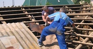 Демонтаж крыши в Тутаеве - стоимость работ от 735 рублей за м2